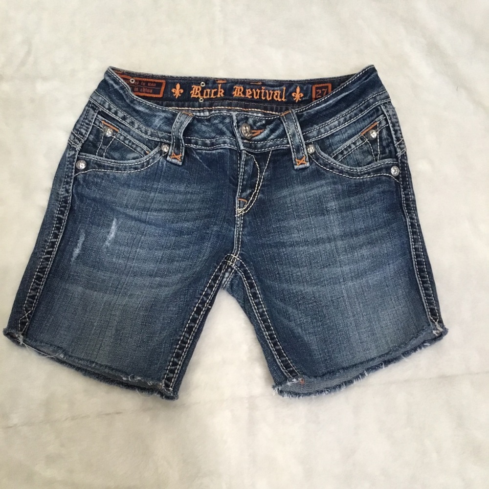 Rock Revival cut off jean shorts